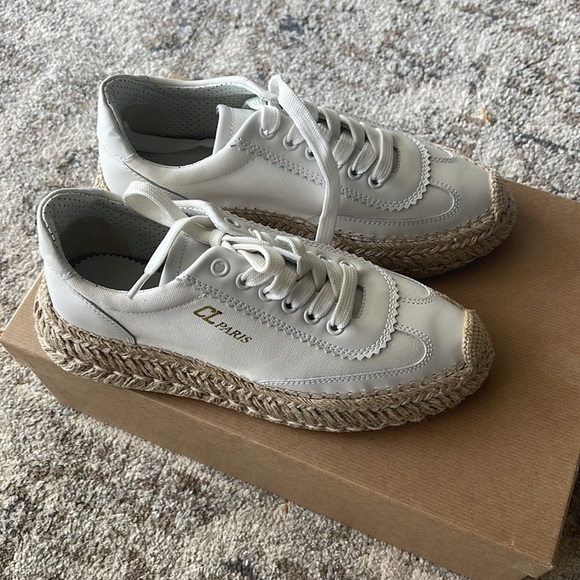 CHRISTIAN LOUBOUTIN Espasneak canvas sneakers BNIB 36 - Picture 10 of 14